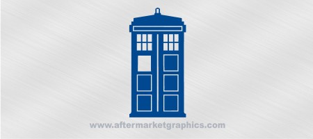 Dr. Who Tardis Decal